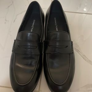 Beau black Donald Pliner leather loafers